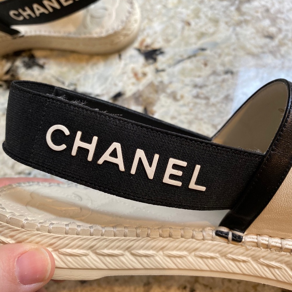 💖SOLD 💖Chanel Espadrille Sandal - Picture 14 of 16